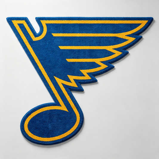 St. Louis Blues Logo Rug