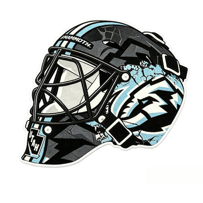 Utah Mammoth Goalie Helmet Rug