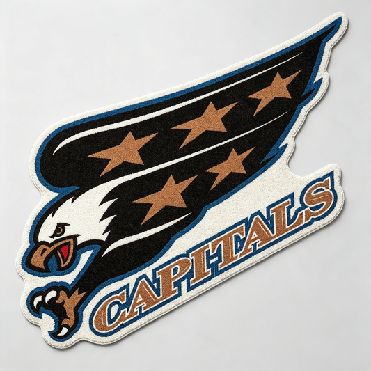 Washington Capitals 1995 Logo Rug