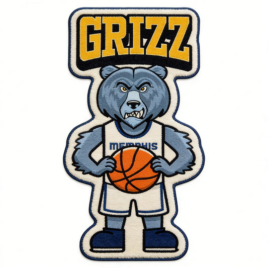Memphis Grizzlies mascot Rug