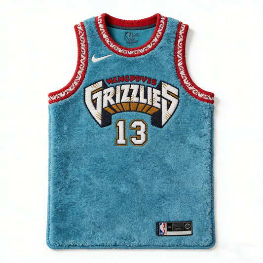 Memphis Grizzlies jersey Rug