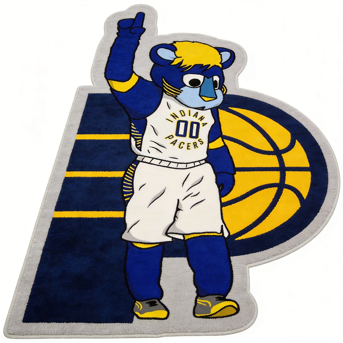 Indiana Pacers mascot Rug