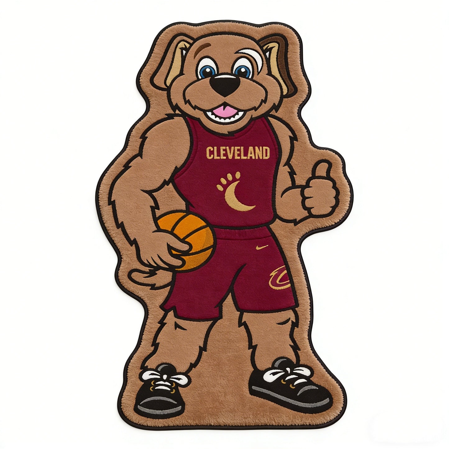 Cleveland Cavaliers mascot Rug