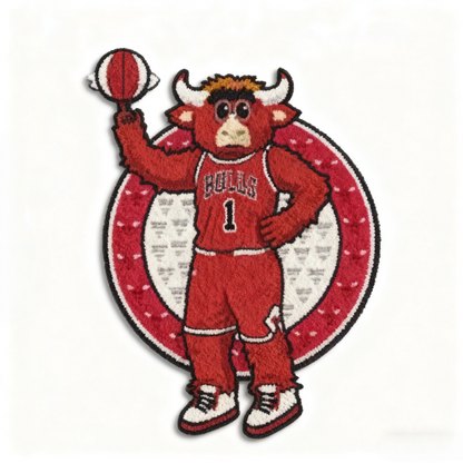 Chicago Bulls™ Mascot Rug