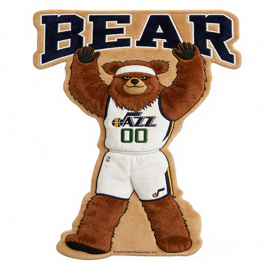 Utah Jazz mascot Rug
