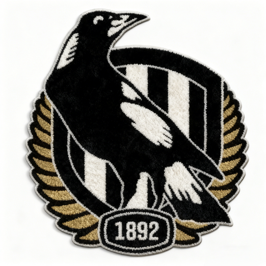 Collingwood Fc Logo Rug